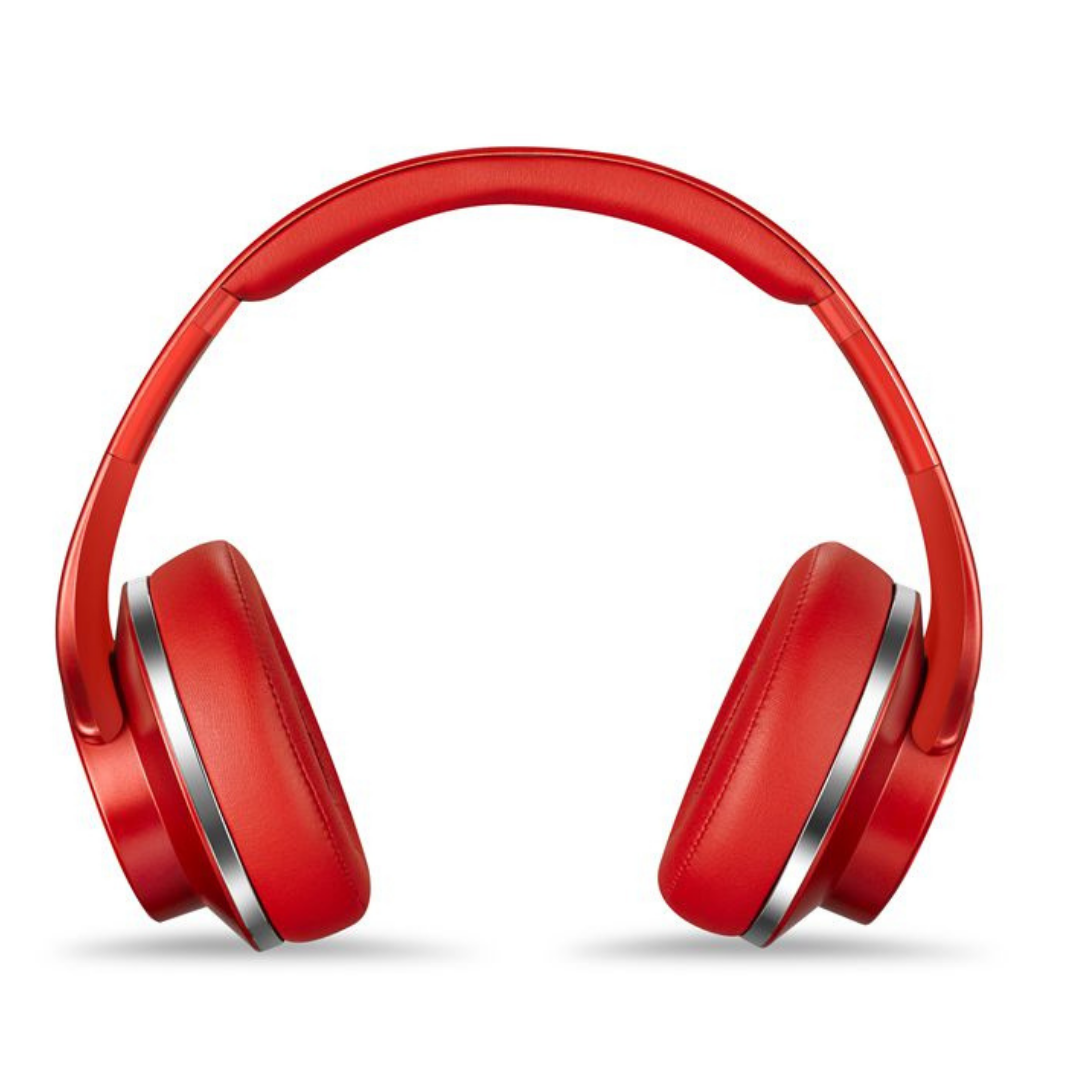 SODO MH5 RED Wireless Bluetooth Headphone with Speaker Headphone